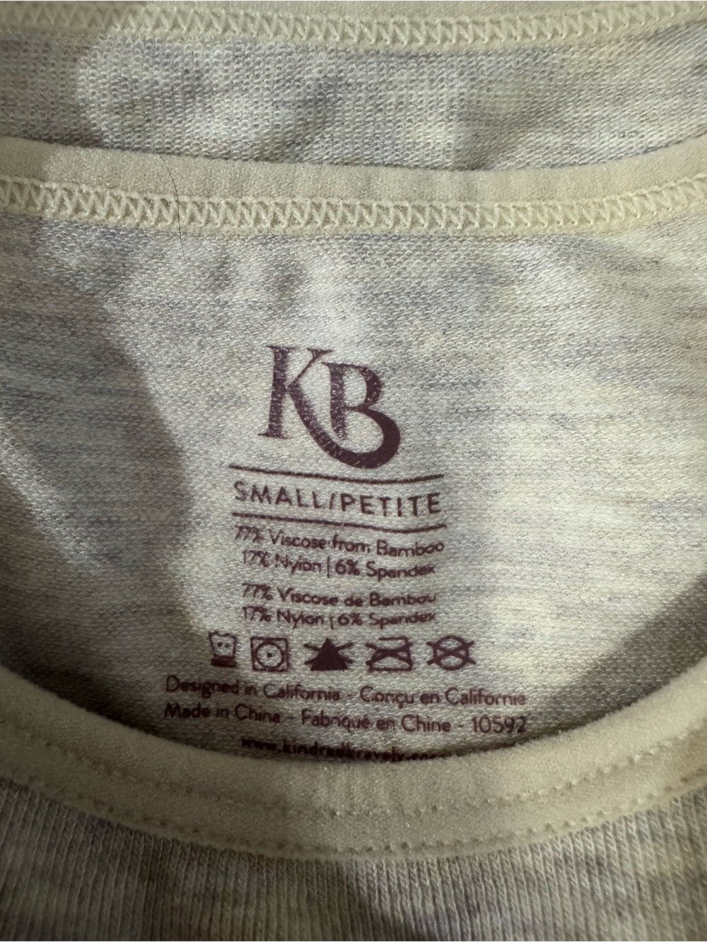 Kindred Bravely Sublime® Bamboo Maternity & Nursing Longline Bra Top Oatmeal S - Picture 4 of 9